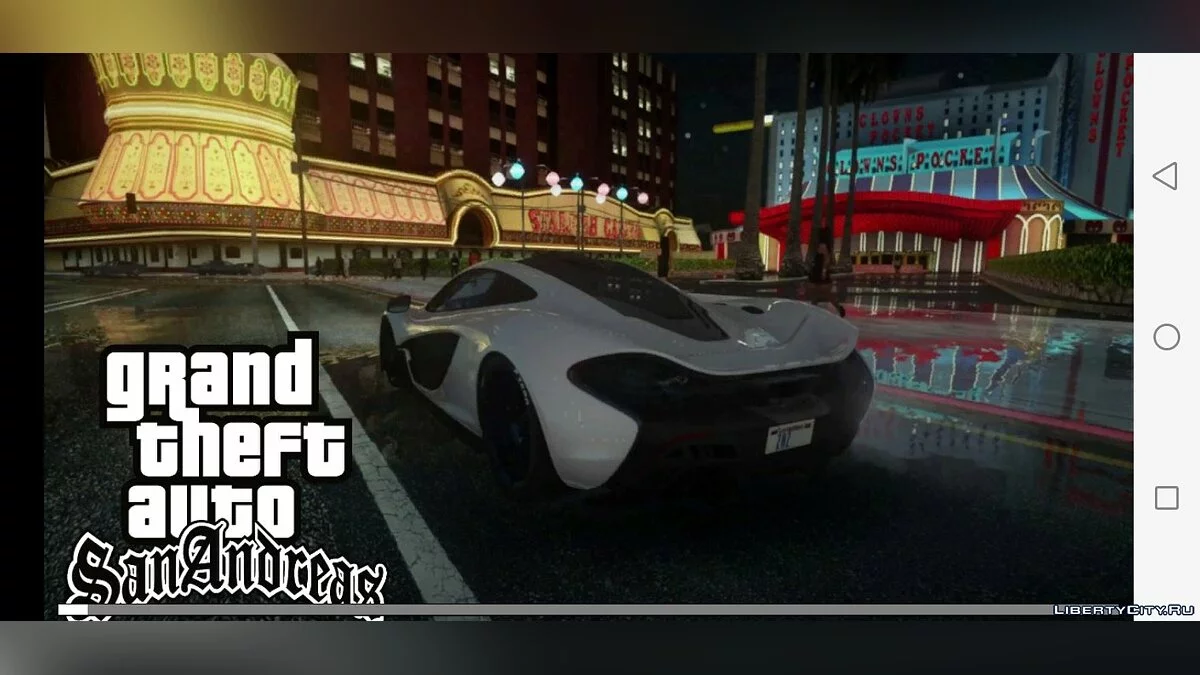 Новое меню и загрузочный экран  Direct X / GTA San Andreas (iOS, Android)