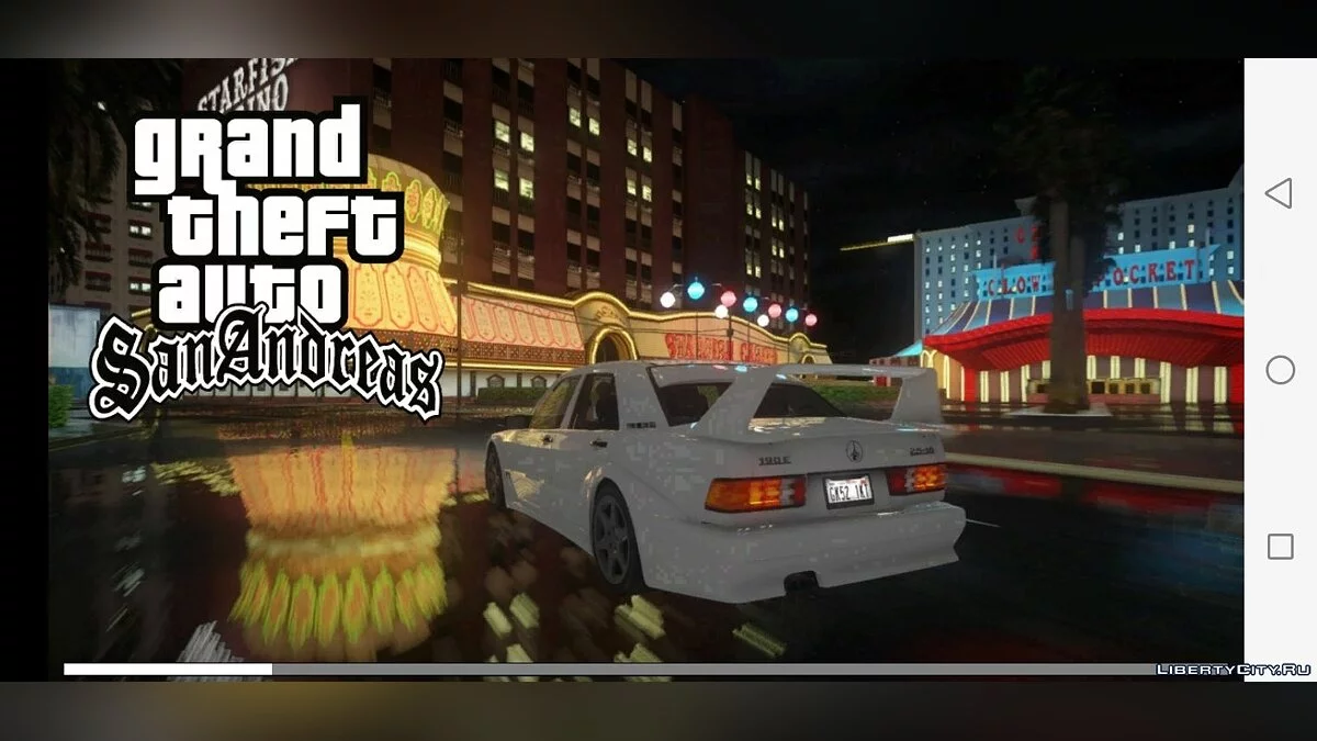 Новое меню и загрузочный экран  Direct X / GTA San Andreas (iOS, Android)