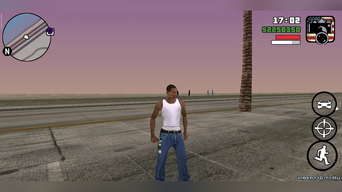 Скачать Новые иконки в стиле USA для GTA San Andreas (iOS, Android)