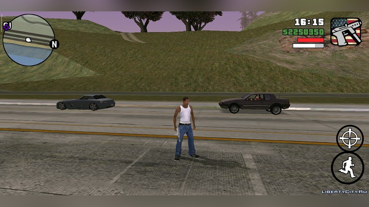 Скачать Новые иконки в стиле USA для GTA San Andreas (iOS, Android)