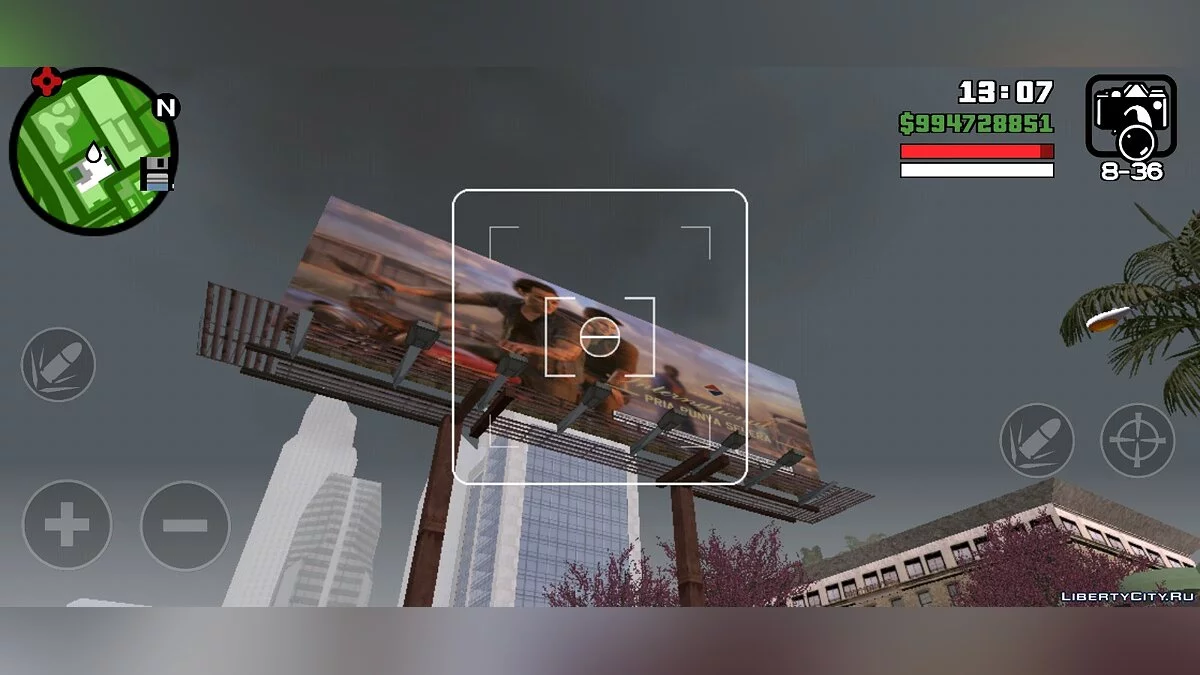 Новые рекламные щиты (билборды) / GTA San Andreas (iOS, Android)