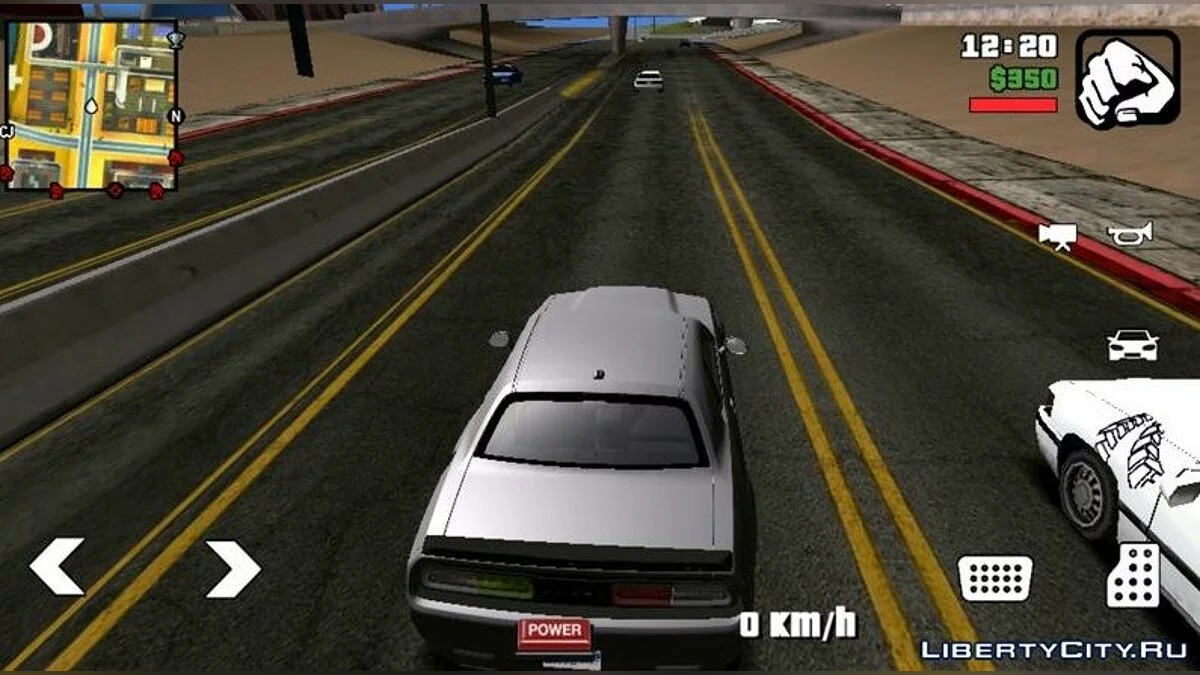 Новые текстуры дорог в HQ / GTA San Andreas (iOS, Android)