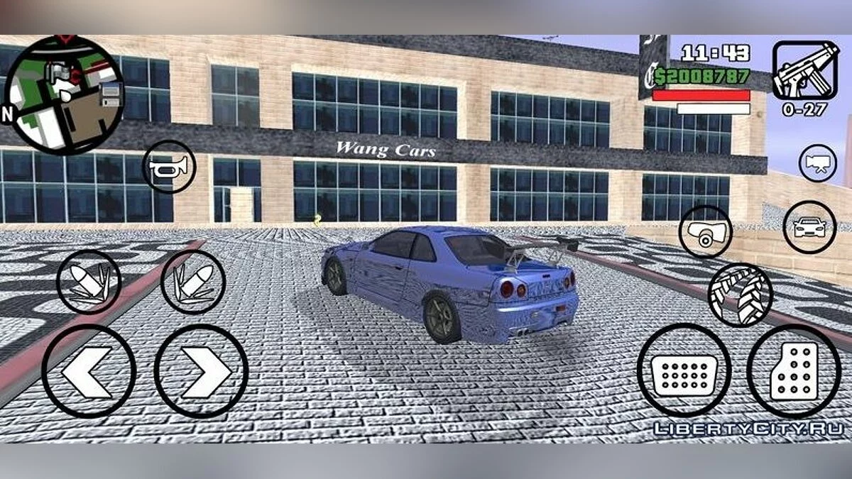 Новые текстуры \"Wang Cars\" / GTA San Andreas (iOS, Android)