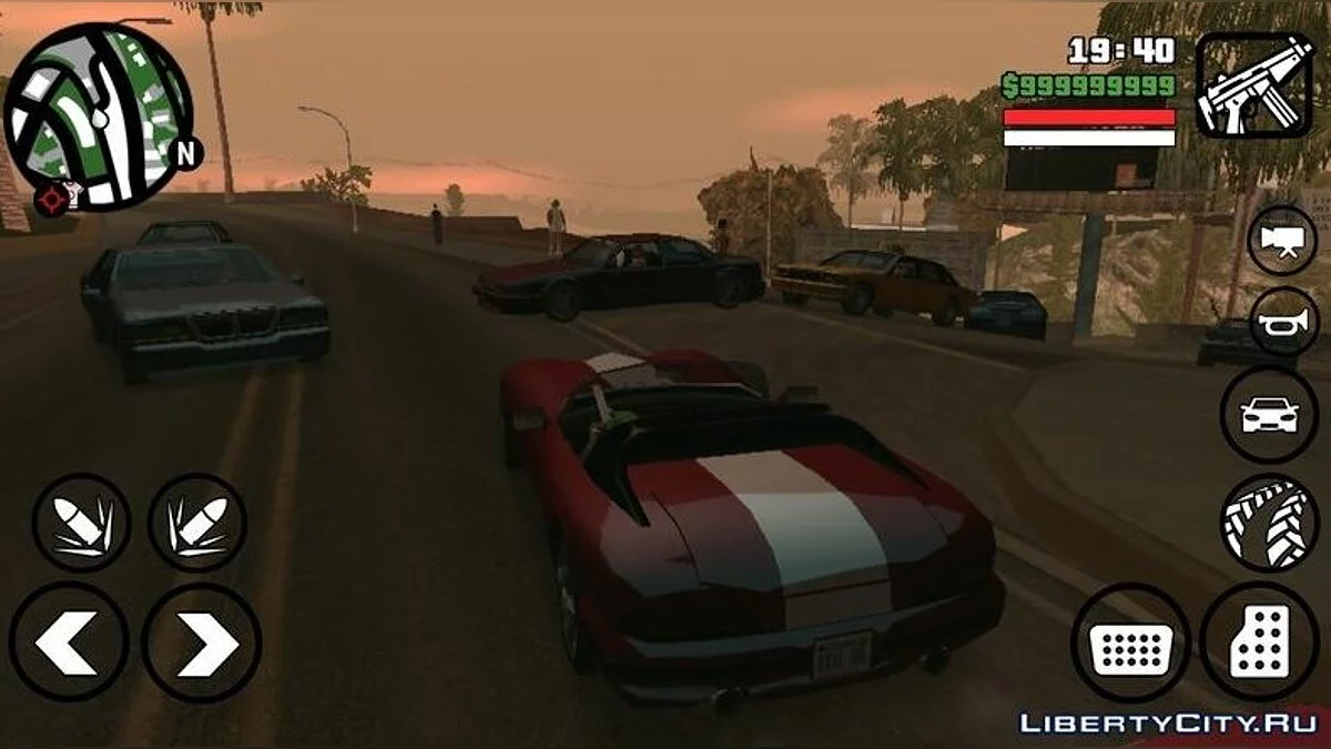 Отражения в стиле GTA LCS / GTA San Andreas (iOS, Android)