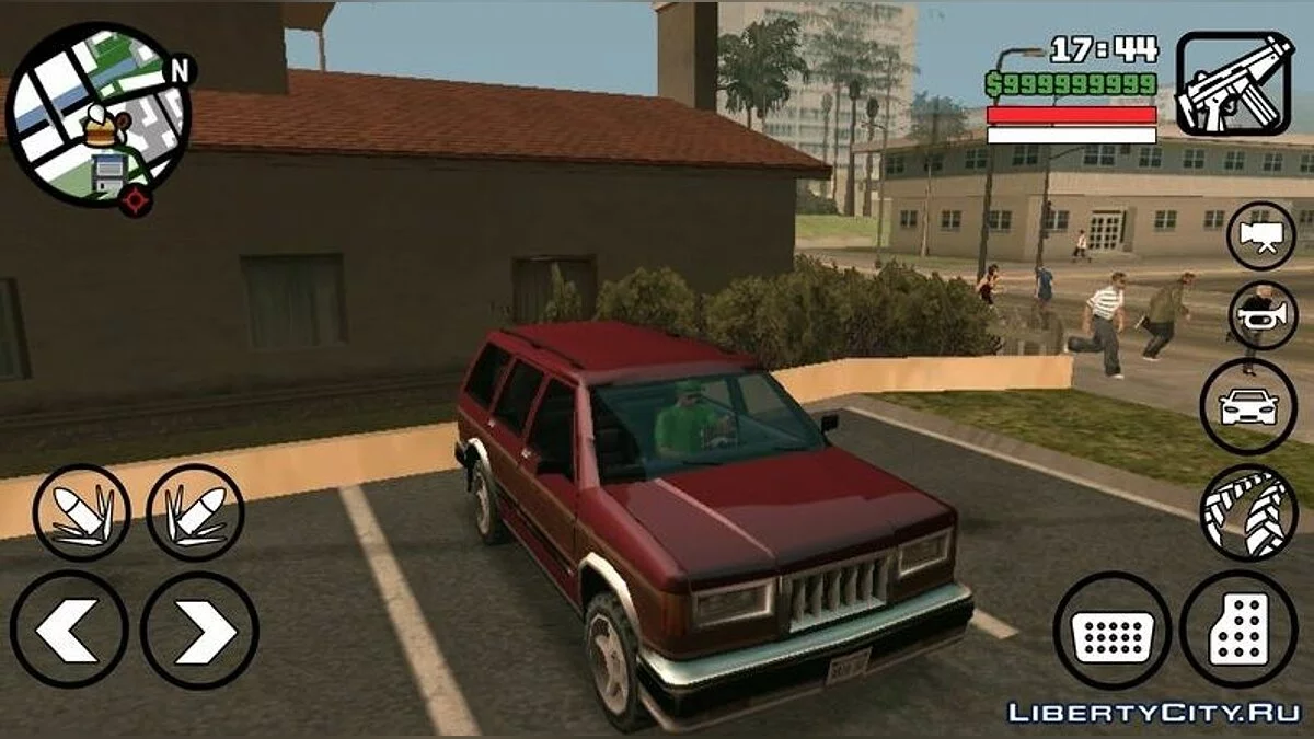 Отражения в стиле GTA LCS / GTA San Andreas (iOS, Android)
