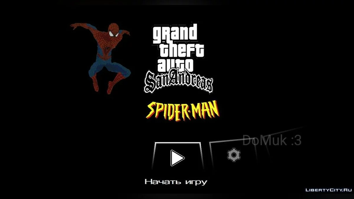 Spider-Man menu v3 / GTA San Andreas (iOS, Android)