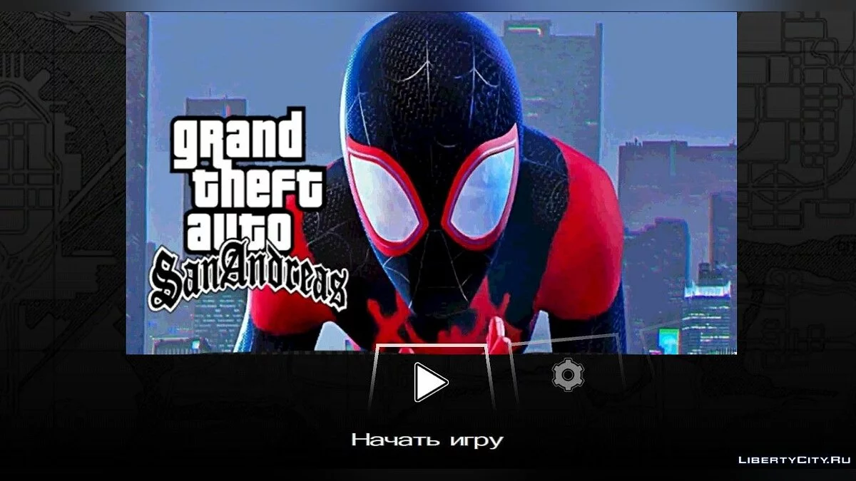 Spider-Man menu v3 / GTA San Andreas (iOS, Android)