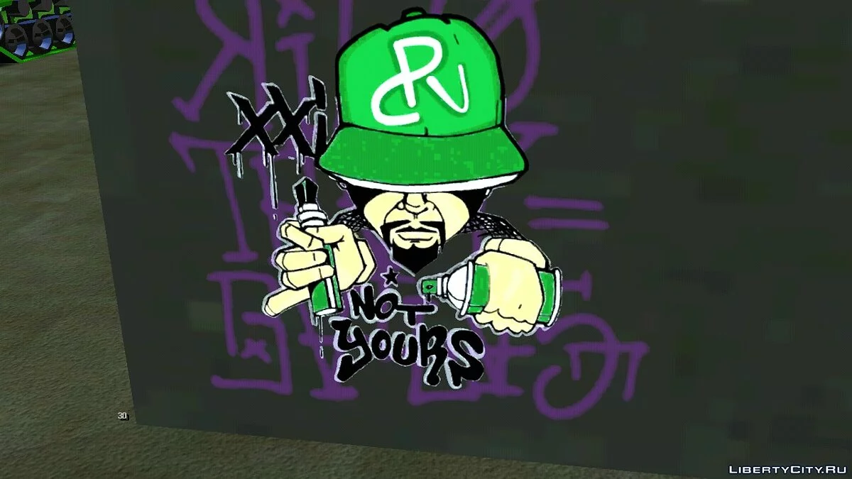 Новое граффити Grove Street / GTA San Andreas (iOS, Android)
