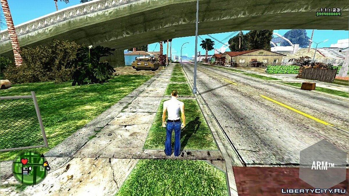 Скачать Реалистичные текстуры из GTA 5 v3 для GTA San Andreas (iOS, Android)