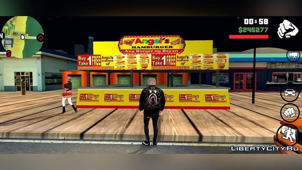 Ретекстур ларьков на пляже / GTA San Andreas (iOS, Android)