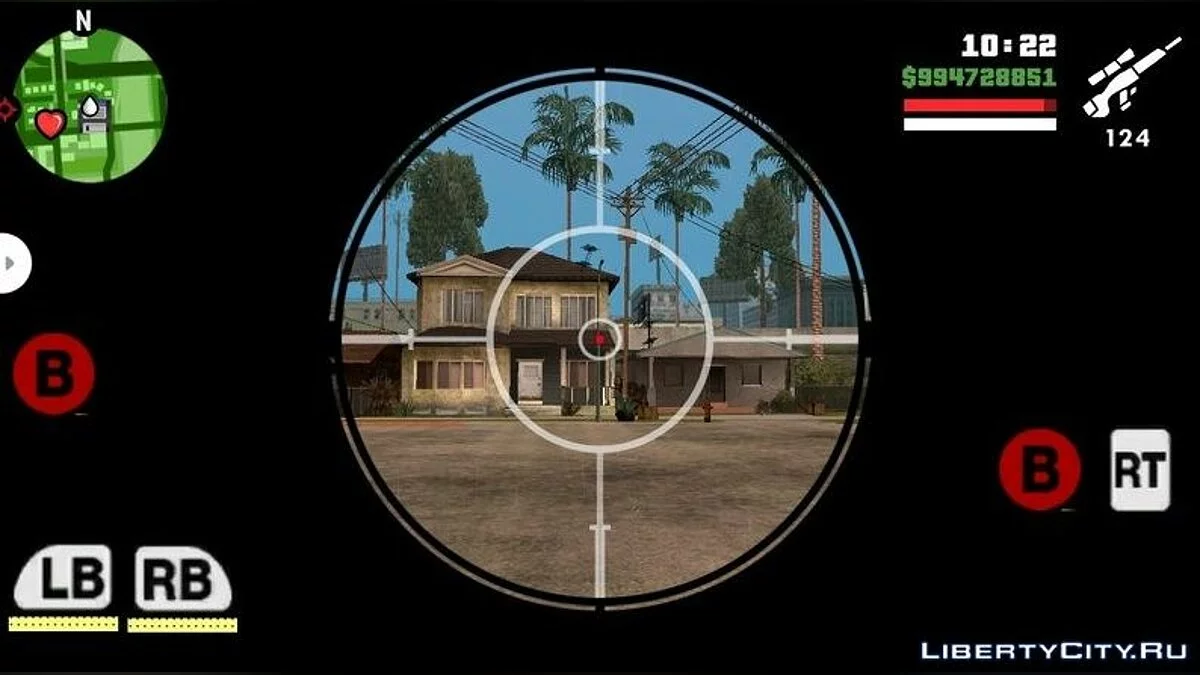 Клавиши из Xbox 360 / GTA San Andreas (iOS, Android)