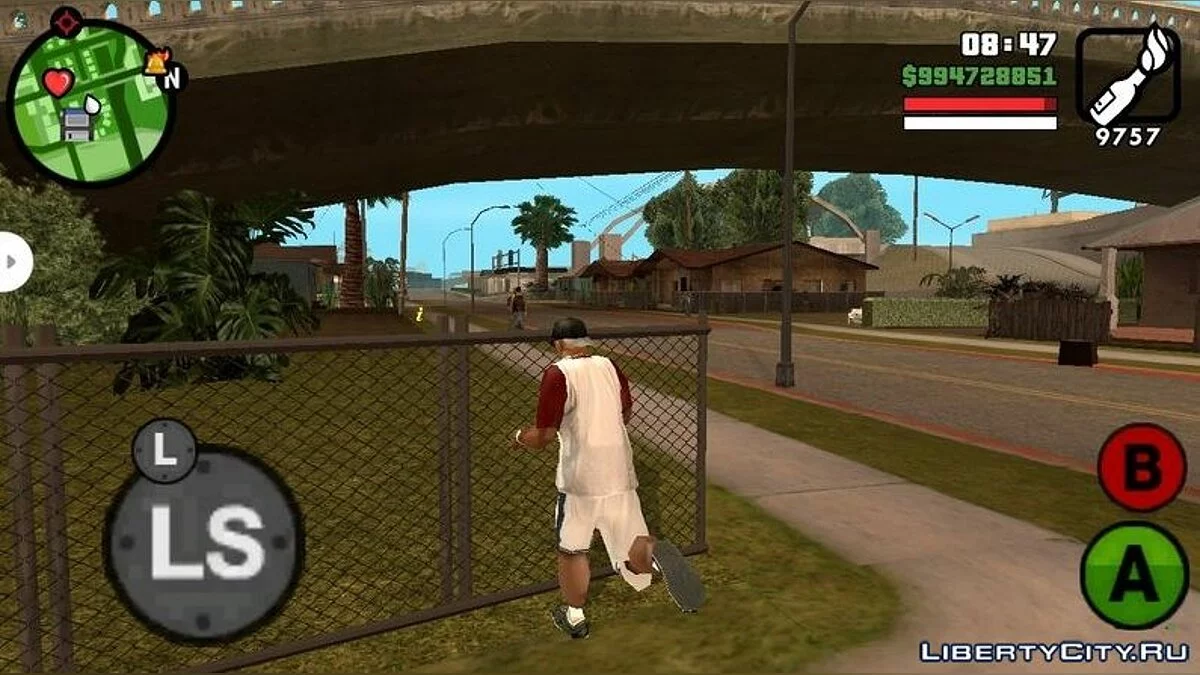 Клавиши из Xbox 360 / GTA San Andreas (iOS, Android)