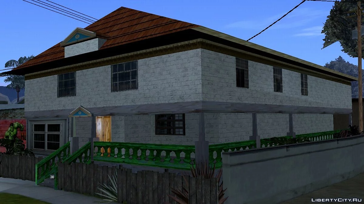 Новые текстуры для дома Карла / GTA San Andreas (iOS, Android)