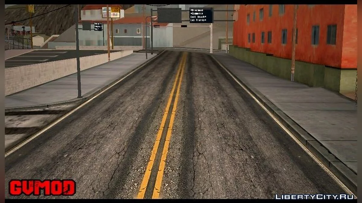 Новые текстуры дорог в стиле GTA 5 / GTA San Andreas (iOS, Android)