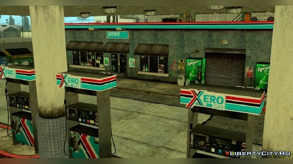 Retextured LaPetrol / GTA San Andreas (iOS, Android)