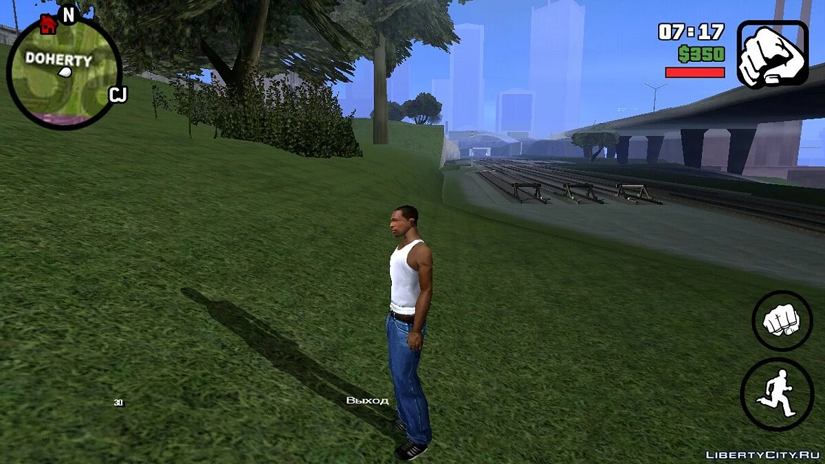 Детализированная карта и радар / GTA San Andreas (iOS, Android)