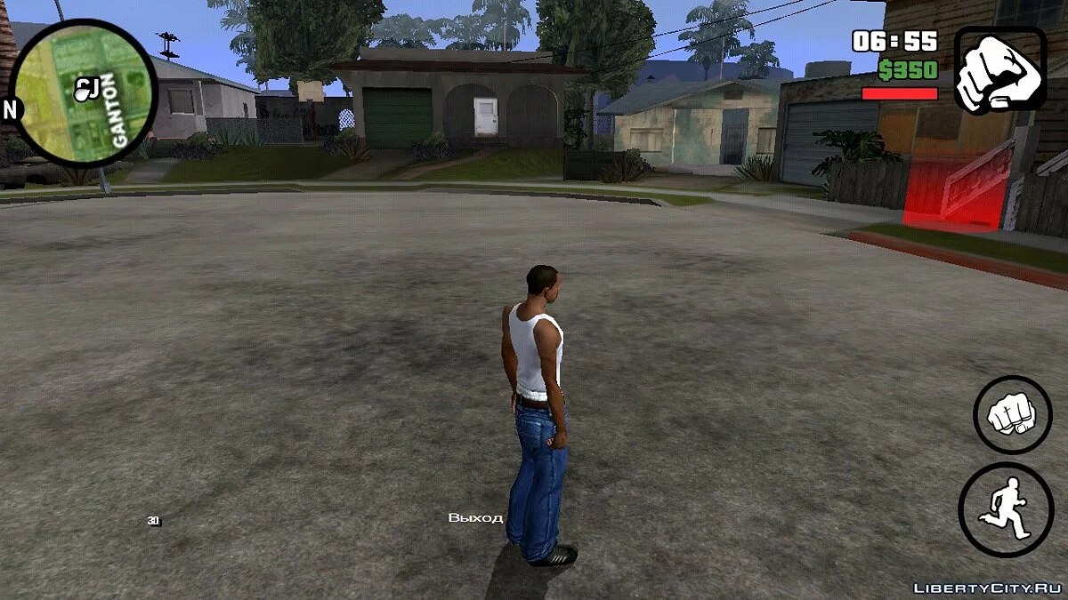 Детализированная карта и радар / GTA San Andreas (iOS, Android)