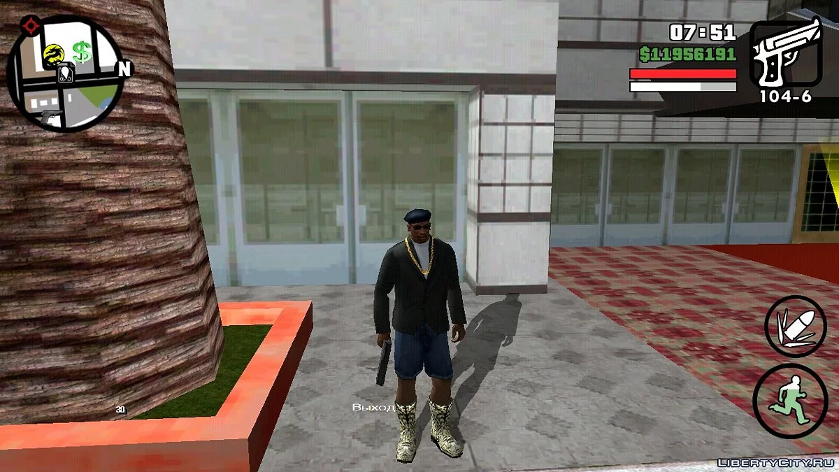 Качественные HD иконки на радаре и карте / GTA San Andreas (iOS, Android)