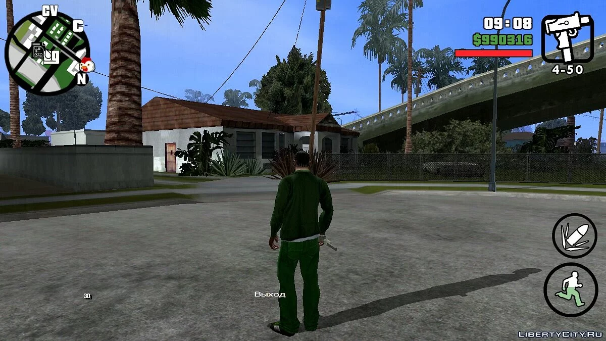 Качественные HD иконки на радаре и карте / GTA San Andreas (iOS, Android)