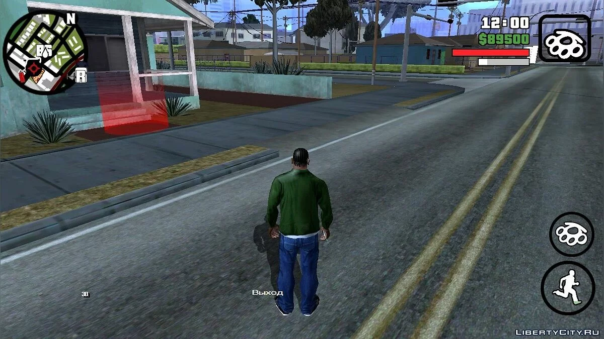Качественные HD иконки на радаре и карте / GTA San Andreas (iOS, Android)