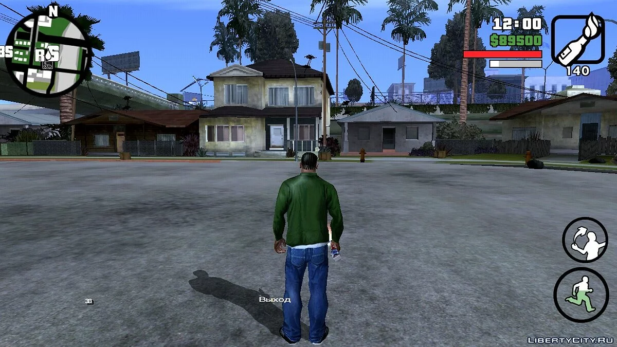 Качественные HD иконки на радаре и карте / GTA San Andreas (iOS, Android)