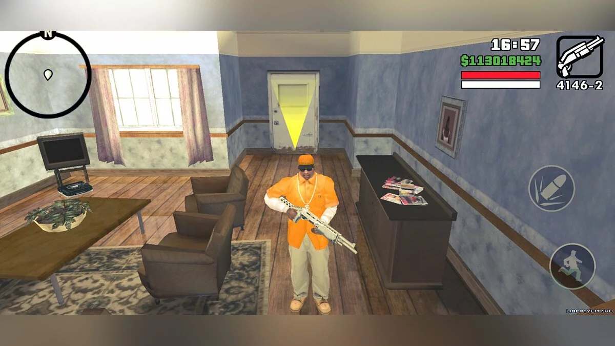 Кнопки из GTA 3 / GTA San Andreas (iOS, Android)