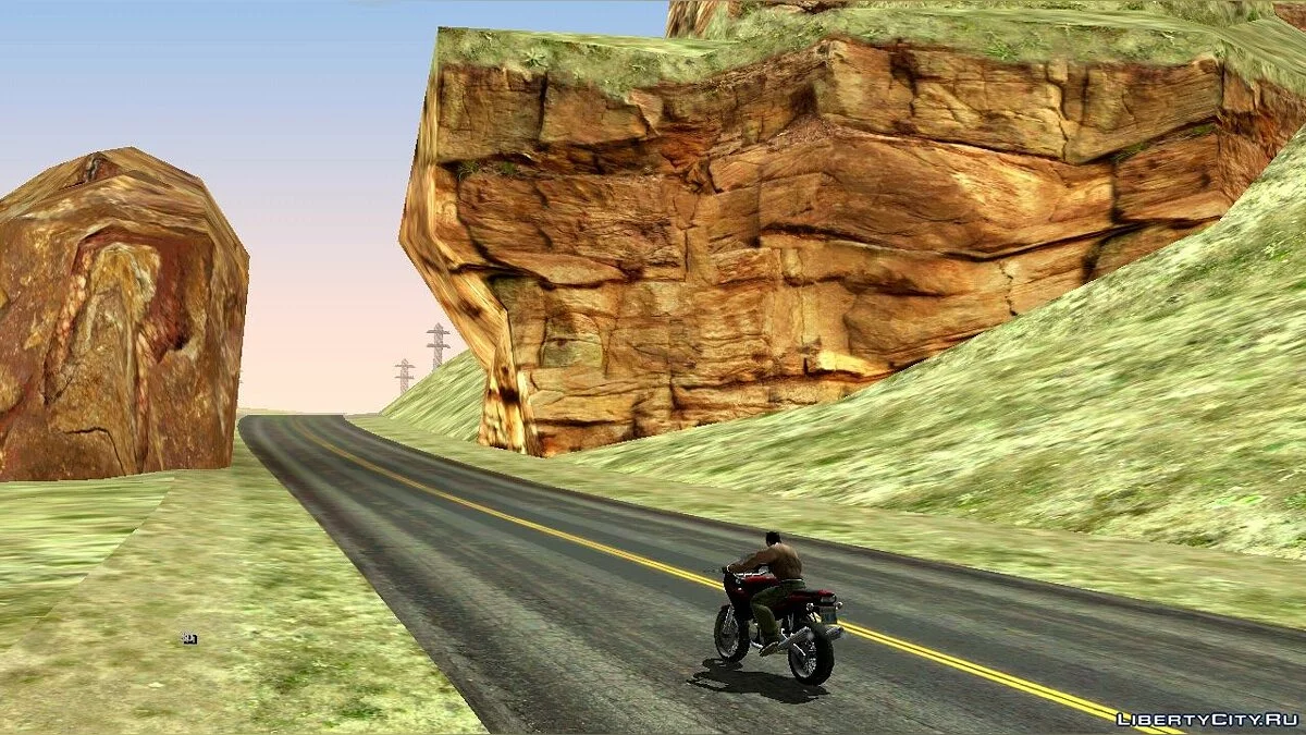 Новые текстуры пустыни и ее окрестностей / GTA San Andreas (iOS, Android)