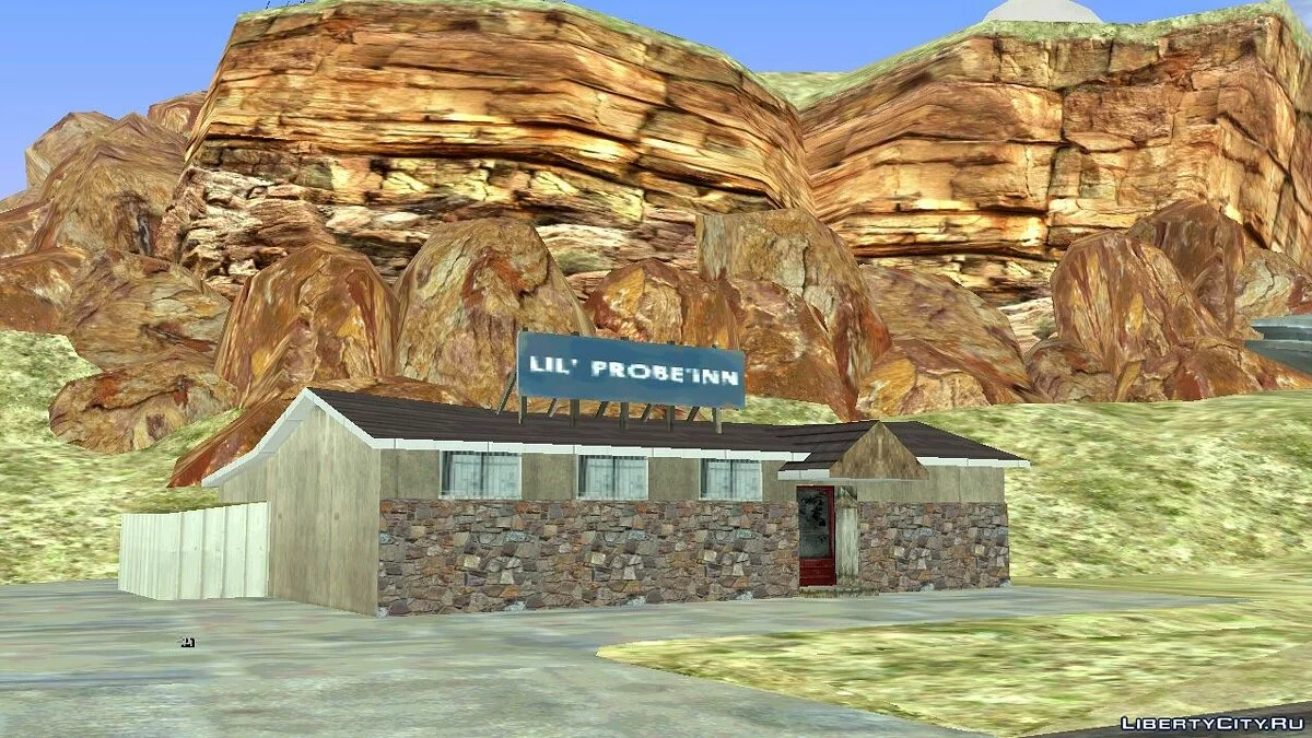 Новые текстуры пустыни и ее окрестностей / GTA San Andreas (iOS, Android)