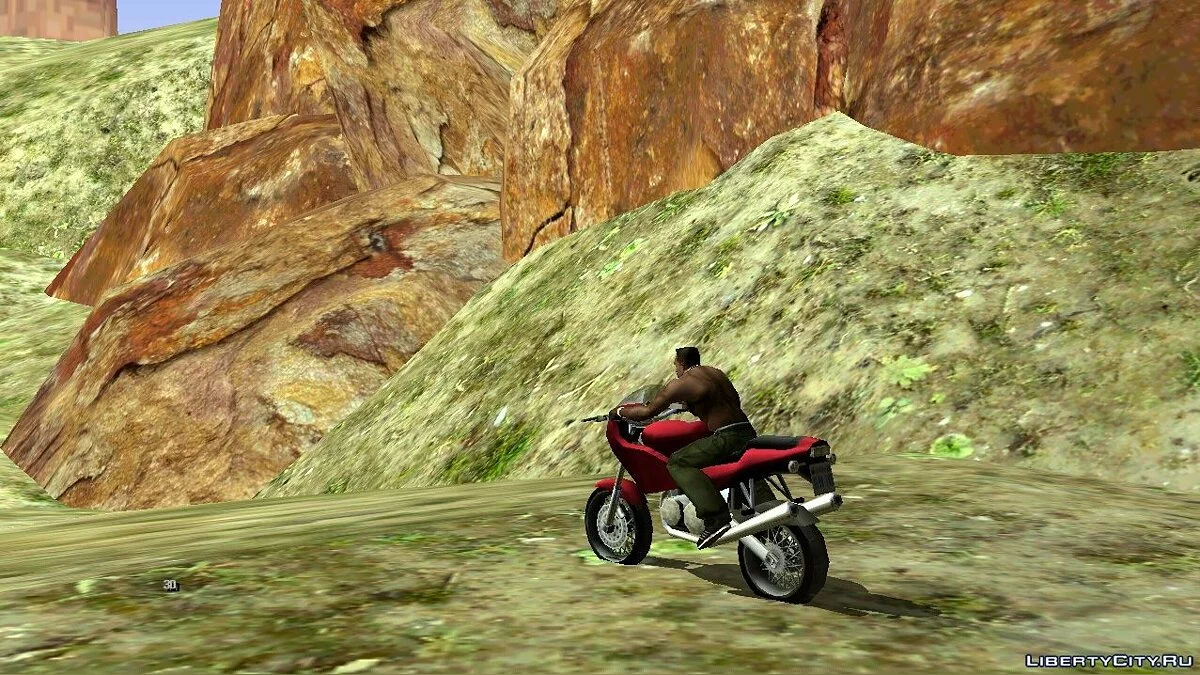 Новые текстуры пустыни и ее окрестностей / GTA San Andreas (iOS, Android)