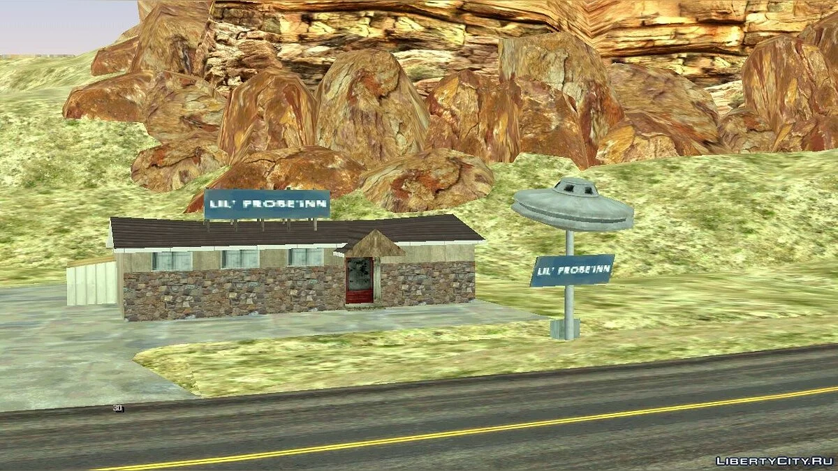 Новые текстуры пустыни и ее окрестностей / GTA San Andreas (iOS, Android)