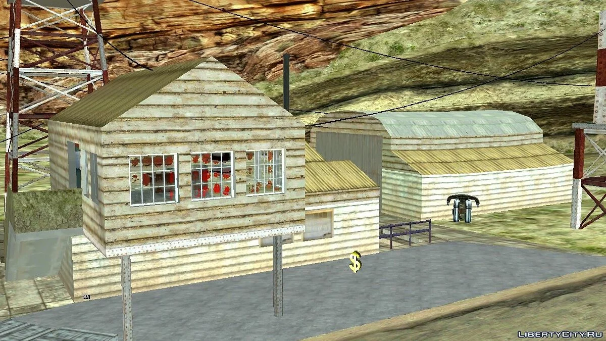 Новые текстуры пустыни и ее окрестностей / GTA San Andreas (iOS, Android)
