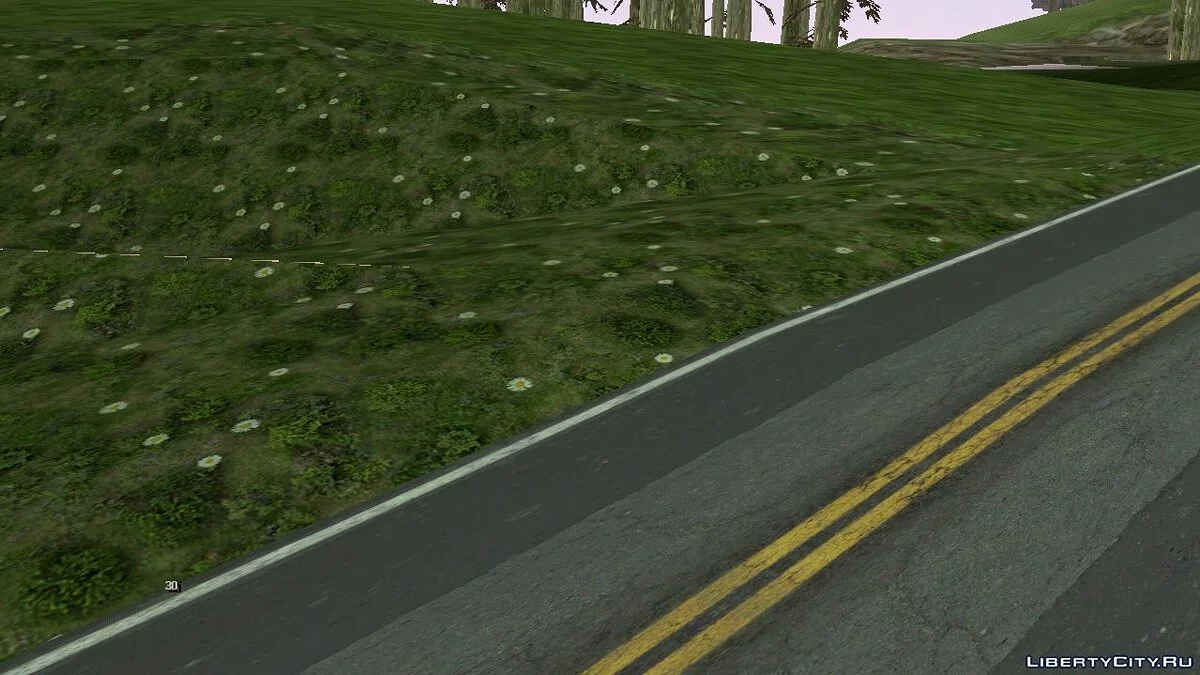 Новые текстуры в сельской местности / GTA San Andreas (iOS, Android)