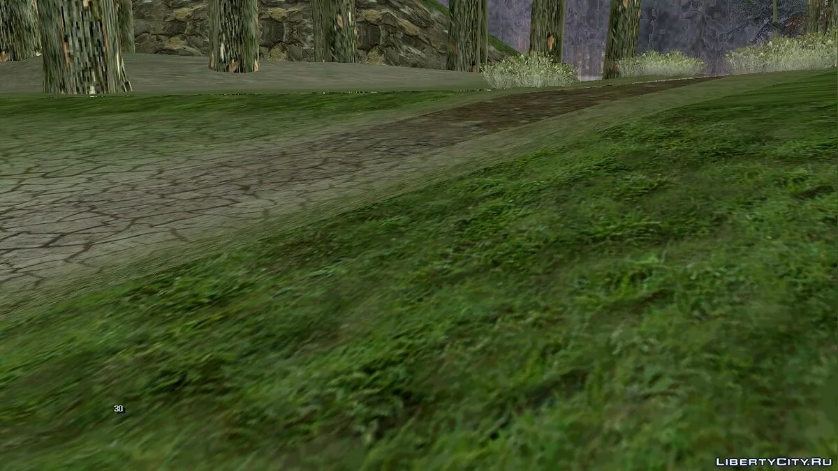 Новые текстуры в сельской местности / GTA San Andreas (iOS, Android)