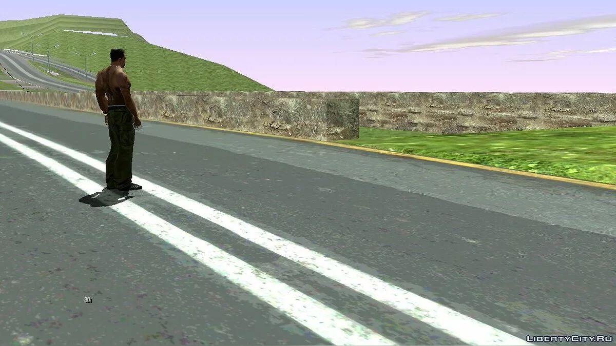Новые текстуры в сельской местности / GTA San Andreas (iOS, Android)