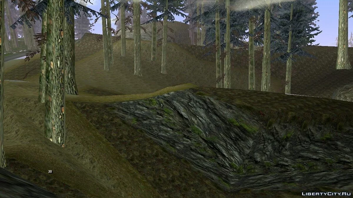 Новые текстуры в сельской местности / GTA San Andreas (iOS, Android)
