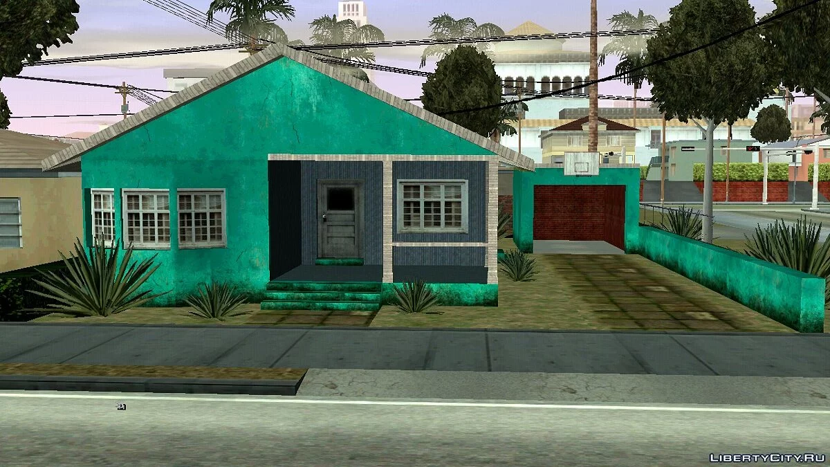 Ретекстур дома Биг Смоука / GTA San Andreas (iOS, Android)