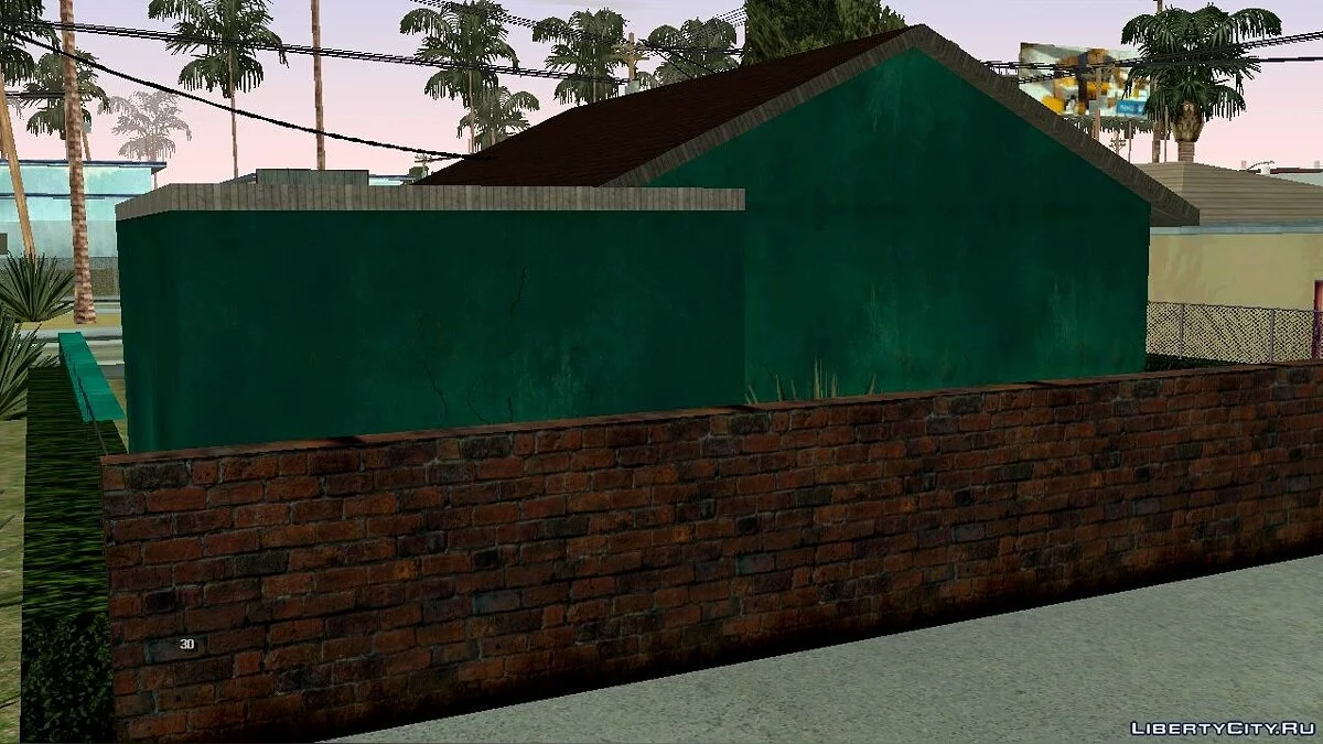 Ретекстур дома Биг Смоука / GTA San Andreas (iOS, Android)