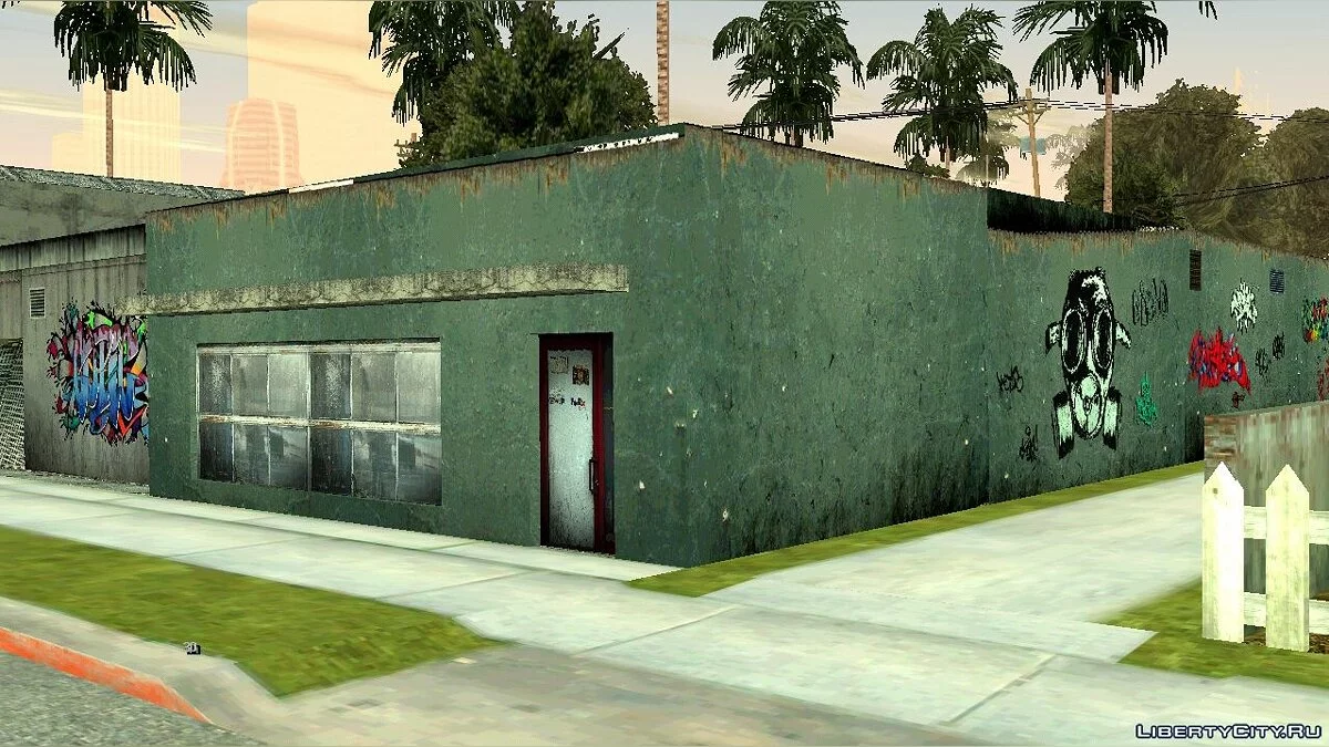 Ретекстур спортзала и магазинов / GTA San Andreas (iOS, Android)