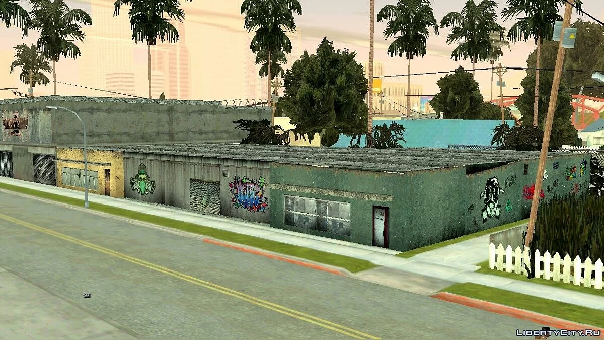 Ретекстур спортзала и магазинов / GTA San Andreas (iOS, Android)