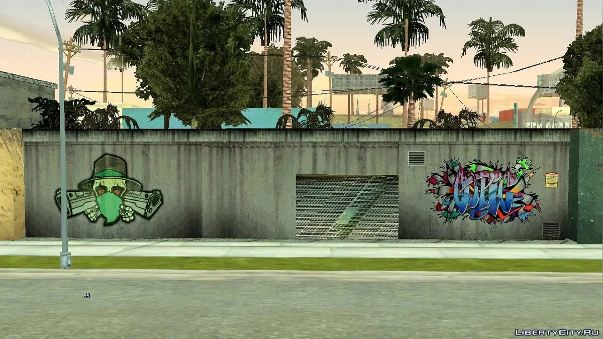 Ретекстур спортзала и магазинов / GTA San Andreas (iOS, Android)