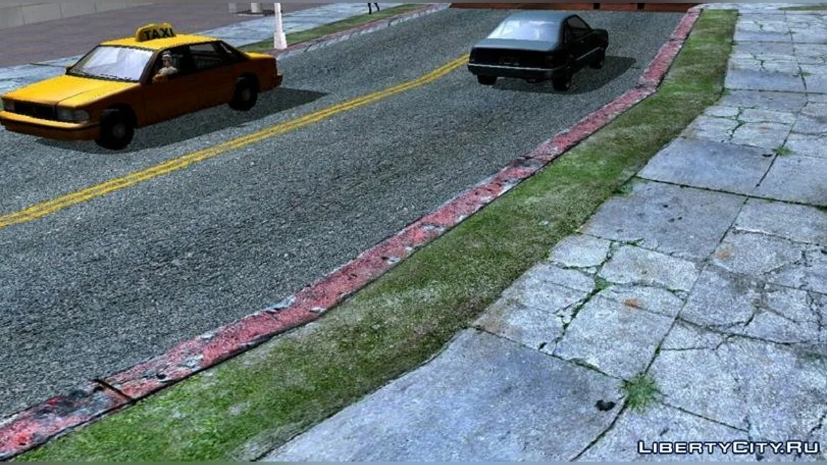 Текстуры дороги из проекта Insanity V2 / GTA San Andreas (iOS, Android)