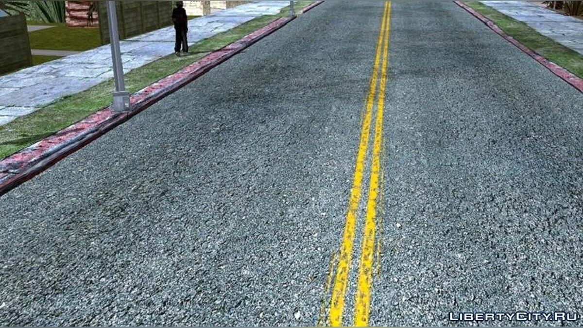 Текстуры дороги из проекта Insanity V2 / GTA San Andreas (iOS, Android)
