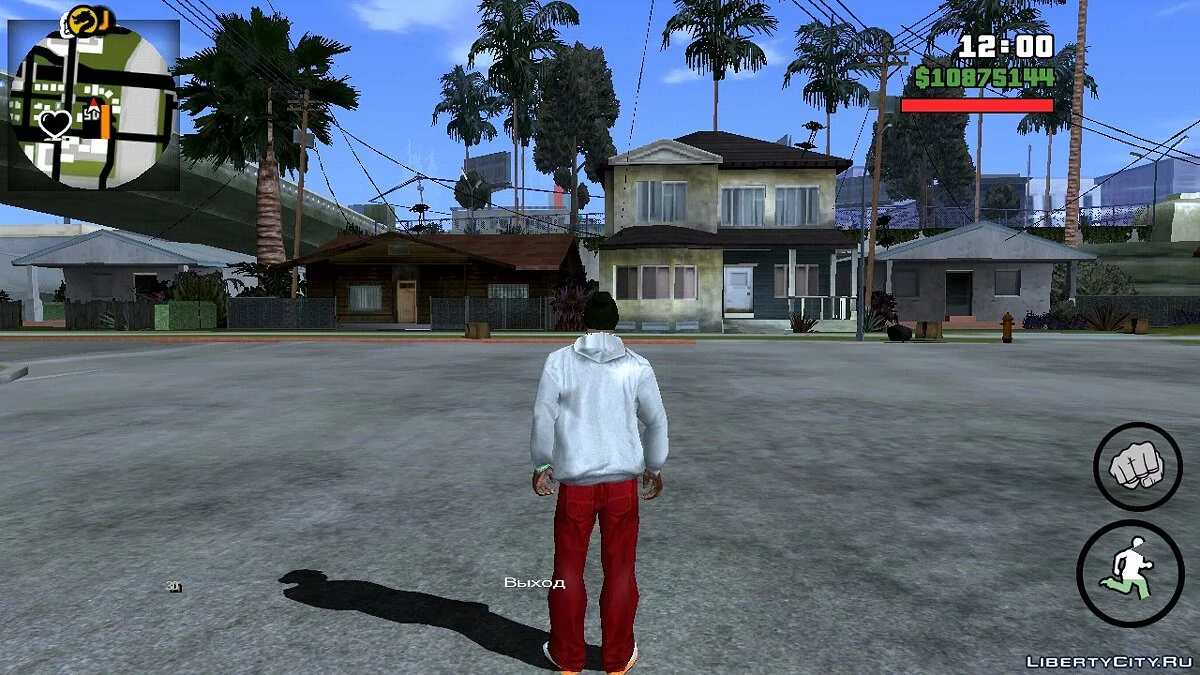 Улучшенная карта и радар (HQ) / GTA San Andreas (iOS, Android)