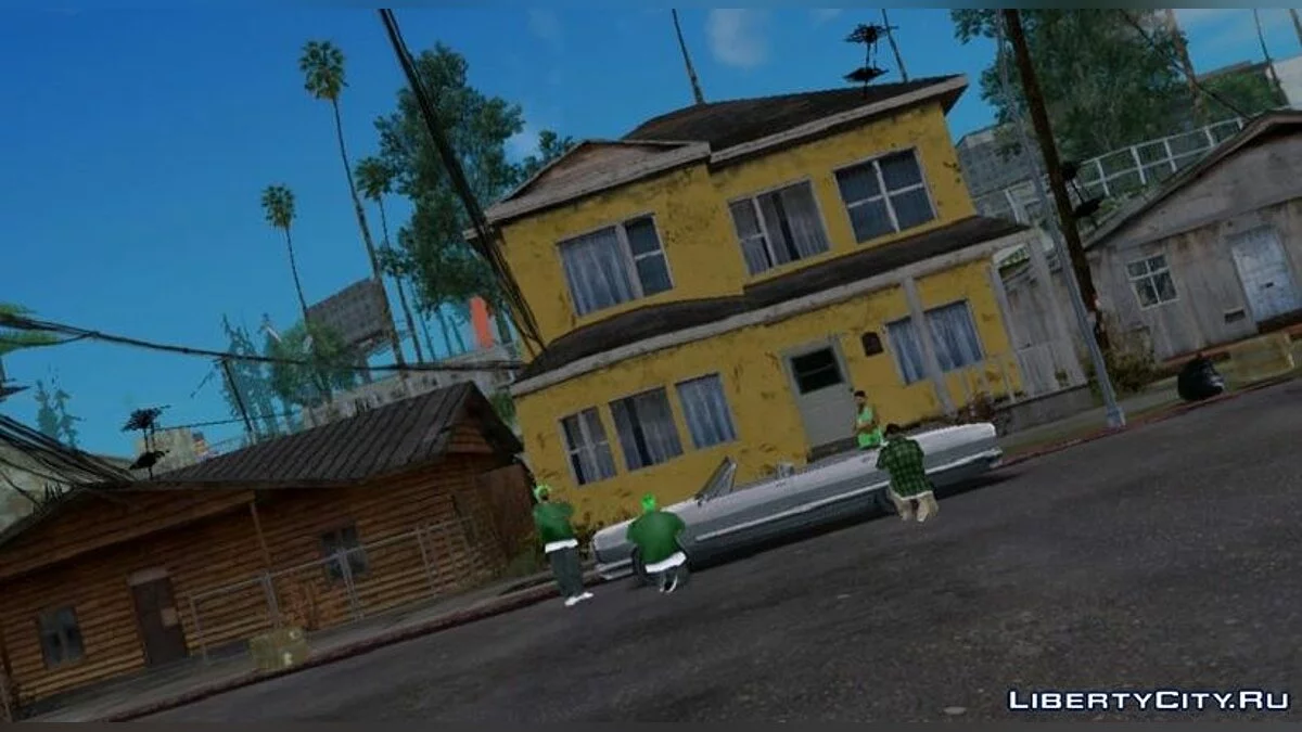 Улучшенный Grove Street / GTA San Andreas (iOS, Android)