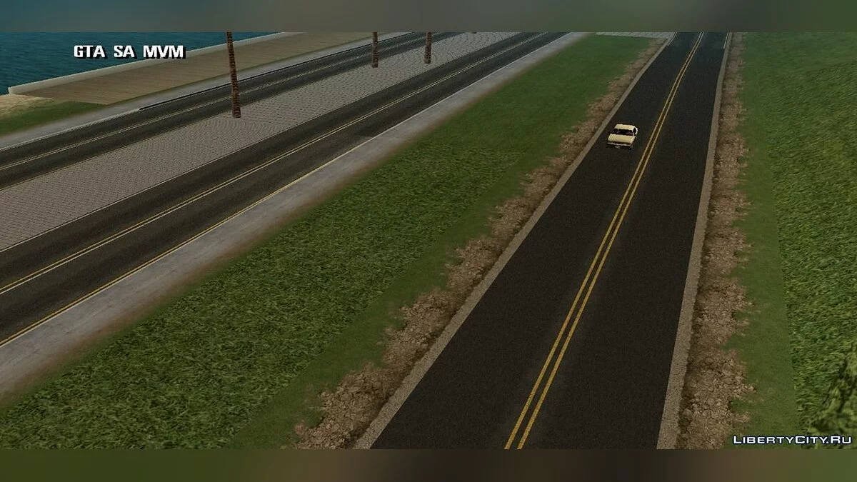 HD дорога / GTA San Andreas (iOS, Android)