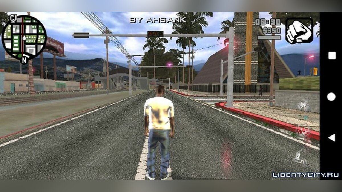 Скачать Новые текстуры для дороги для GTA San Andreas (iOS, Android)