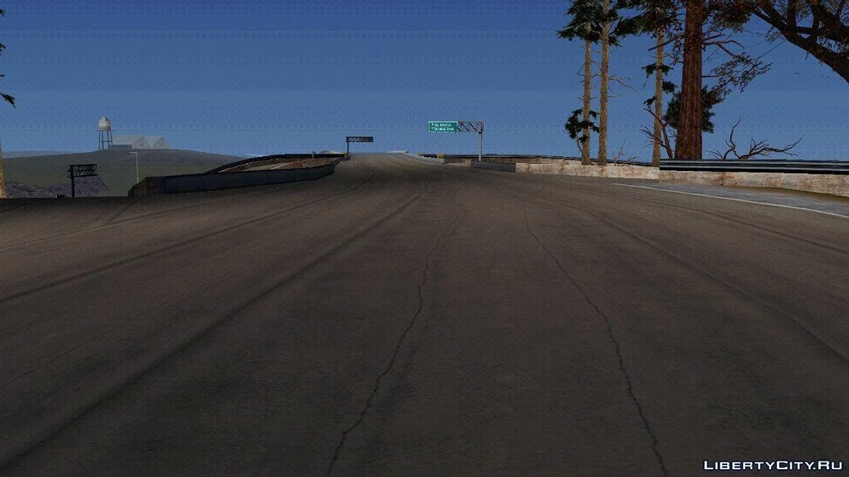 Реалистичная дорога / GTA San Andreas (iOS, Android)