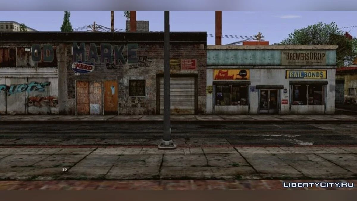 Ретекстур Восточного Лос-Сантоса / GTA San Andreas (iOS, Android)