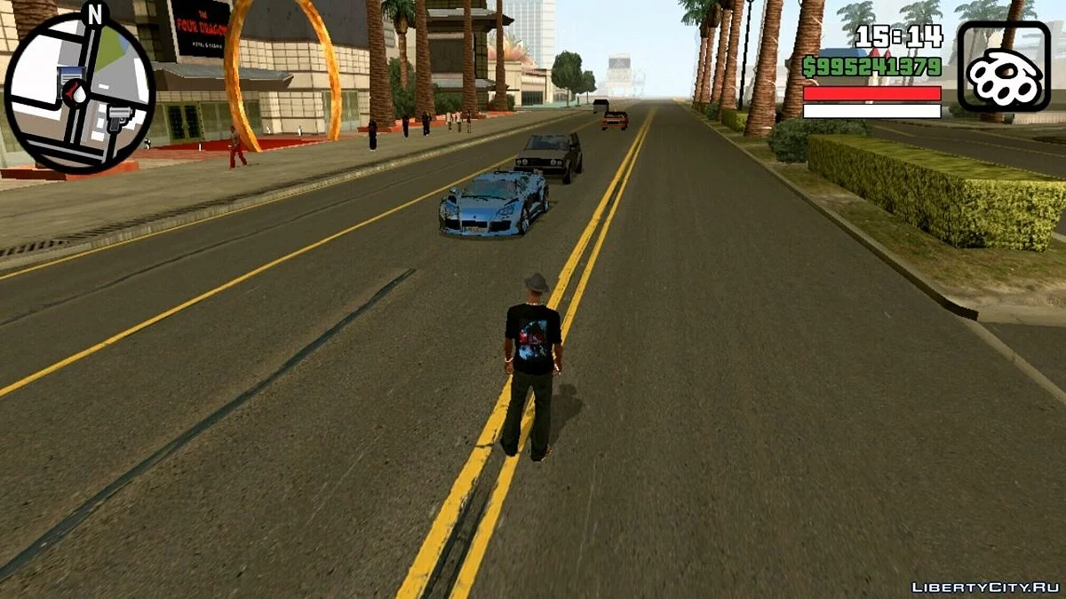 Real HQ Roads & Sidewalks for Mobile / GTA San Andreas (iOS, Android)