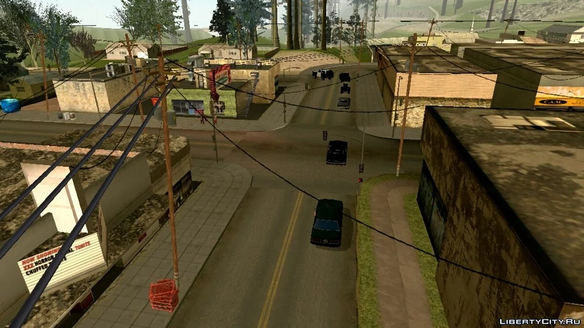 Real HQ Roads & Sidewalks for Mobile / GTA San Andreas (iOS, Android)